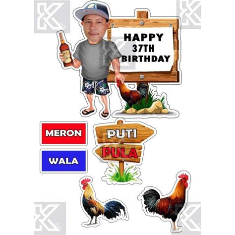manok sabong png|SABONG / MANOK NA PULA CAKE TOPPER CHANGE .